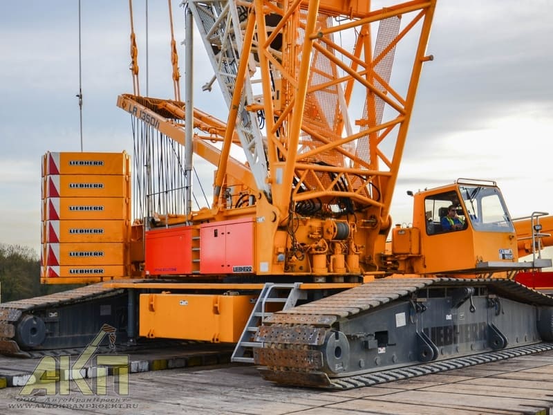 Аренда гусеничного крана 350 тонн Liebherr LR 1350 - заказать в АвтоКранПроект